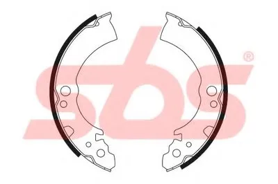 Комплект тормозных колодок sbs купить