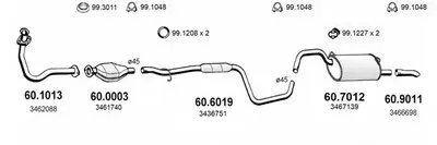 Система выпуска ОГ ASSO купить