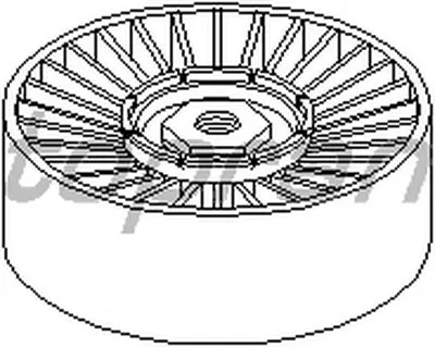 Паразитный / ведущий ролик, поликлиновой ремень TOPRAN купить