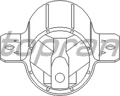 Подвеска, ступенчатая коробка передач TOPRAN купить