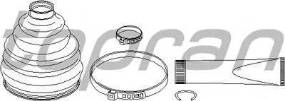 Комплект пылника, приводной вал TOPRAN купить