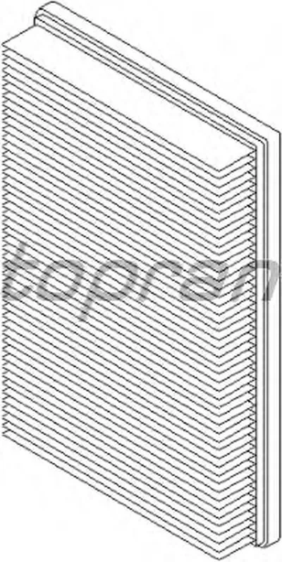 Воздушный фильтр TOPRAN купить