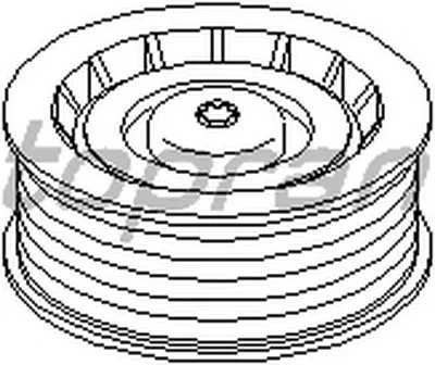 Паразитный / ведущий ролик, поликлиновой ремень TOPRAN купить