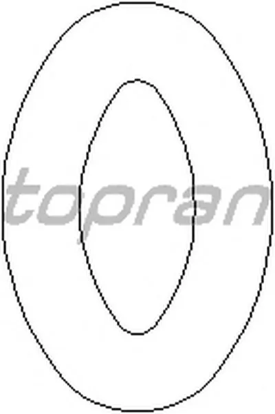 Кронштейн, глушитель TOPRAN купить