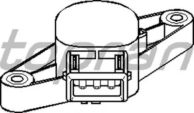 Датчик, положение дроссельной заслонки TOPRAN купить