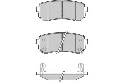Комплект тормозных колодок, дисковый тормоз E.T.F. купить