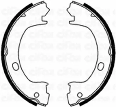 Комплект тормозных колодок, стояночная тормозная система CIFAM купить
