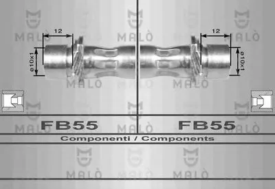Тормозной шланг MALÒ купить