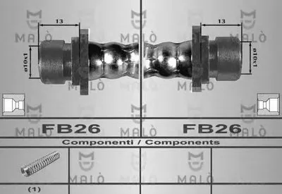 Тормозной шланг MALÒ купить