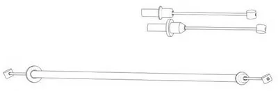 Трос, стояночная тормозная система CEF купить