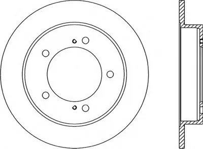 Тормозной диск ADAPTIVE OPEN PARTS купить