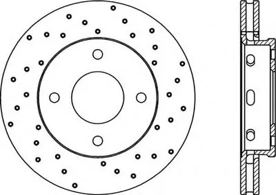 Тормозной диск RADIANCE S OPEN PARTS купить