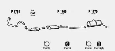 Система выпуска ОГ FENNO купить
