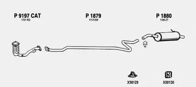 Система выпуска ОГ FENNO купить