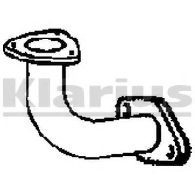 Труба выхлопного газа KLARIUS купить