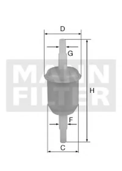 Топливный фильтр UNICO FILTER купить