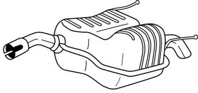 Глушитель выхлопных газов конечный SIGAM купить