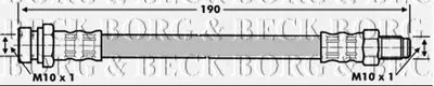 Тормозной шланг BORG & BECK купить