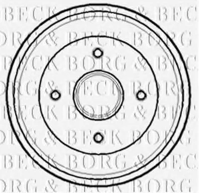 Тормозной барабан BORG & BECK купить