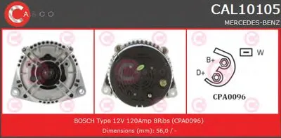 Генератор BRAND NEW SERIES CASCO купить