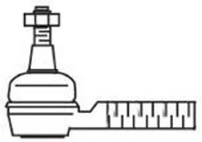 Наконечник поперечной рулевой тяги FRAP купить