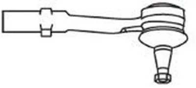 Наконечник поперечной рулевой тяги FRAP купить