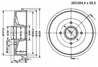 Тормозной барабан VEMA купить