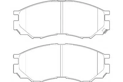 Комплект тормозных колодок, дисковый тормоз WAGNER купить