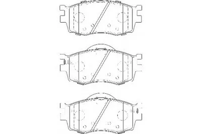 Комплект тормозных колодок, дисковый тормоз WAGNER купить