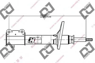Амортизатор DJ PARTS купить
