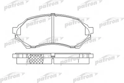 Комплект тормозных колодок, дисковый тормоз PATRON купить