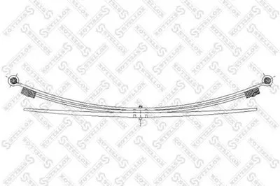 Многолистовая рессора STELLOX купить