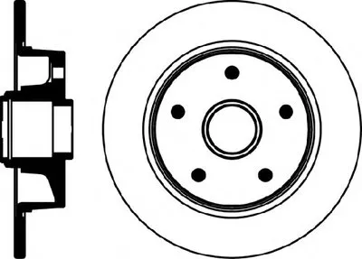 Тормозной диск HELLA PAGID купить