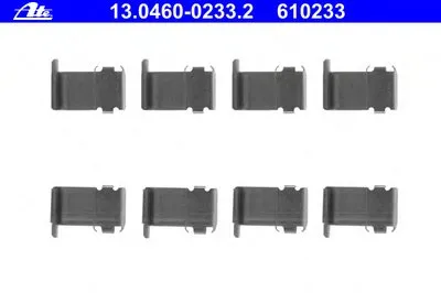Комплектующие, колодки дискового тормоза ATE купить