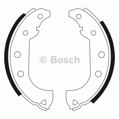 Комплект тормозных колодок BOSCH купить