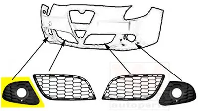 Решетка вентилятора, буфер VAN WEZEL купить