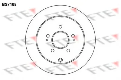 Тормозной диск FTE купить