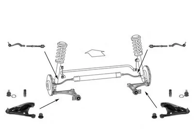 Рулевое управление; Подвеска колеса MEYLE купить