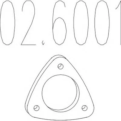 Прокладка, труба выхлопного газа MTS купить