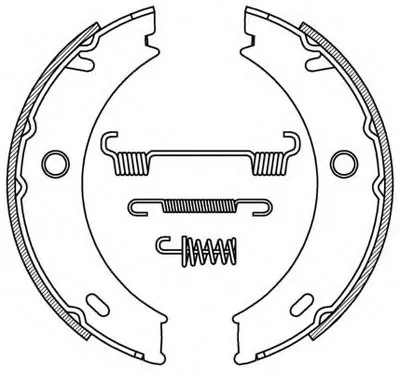 Комплект тормозных колодок ADVANCE OPEN PARTS купить