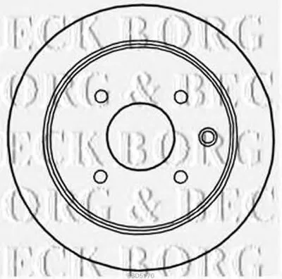 Тормозной диск BORG & BECK купить