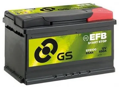Стартерная аккумуляторная батарея GS EFB Stop Start GS купить
