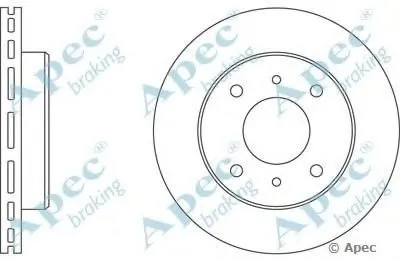 Тормозной диск APEC braking купить