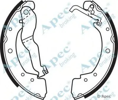 Тормозные колодки APEC braking купить