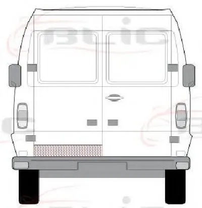 Задняя дверь BLIC купить