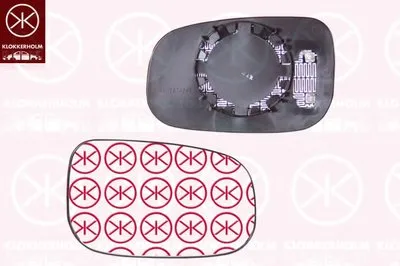 Зеркальное стекло, наружное зеркало KLOKKERHOLM купить