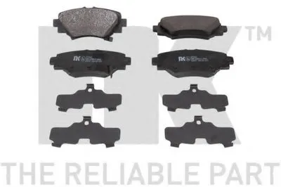 Комплект тормозных колодок, дисковый тормоз NK купить