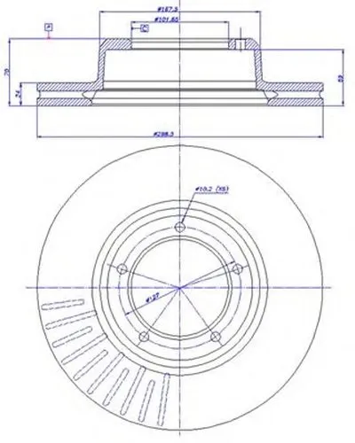 Тормозной диск CAR купить