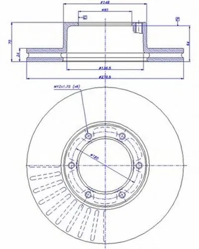 Тормозной диск CAR купить