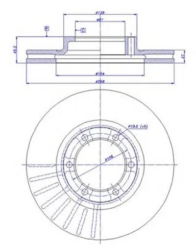 Тормозной диск CAR купить